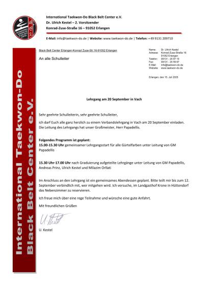 Einladung Lehrgang Vach September-1